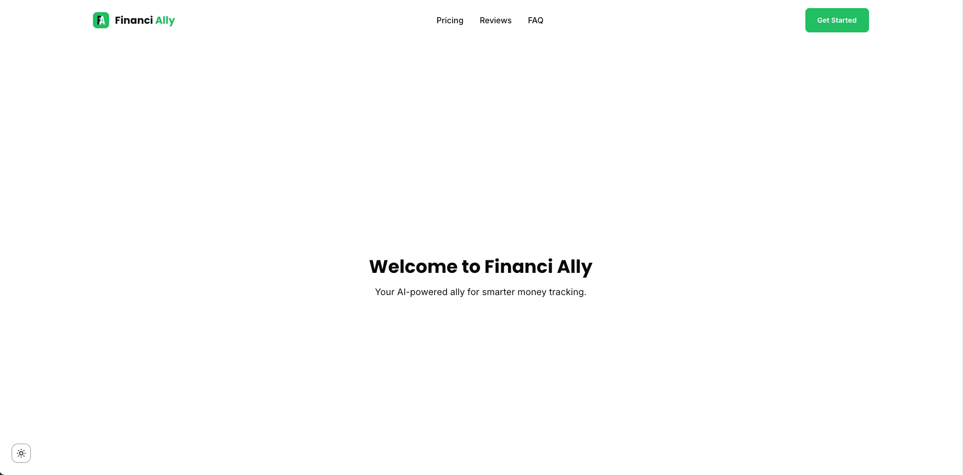 Financi Ally (In Progress)